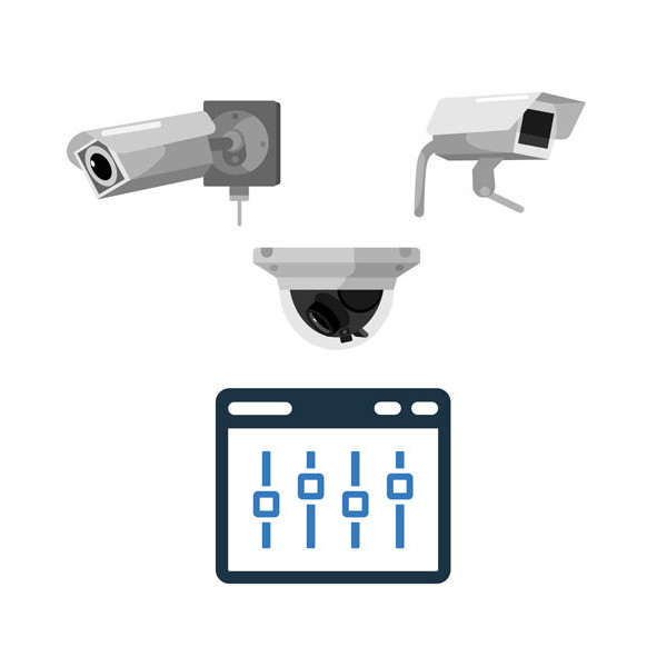 Configuration à distance caméra de surveillance Dahua / Acromedia / Hikvision