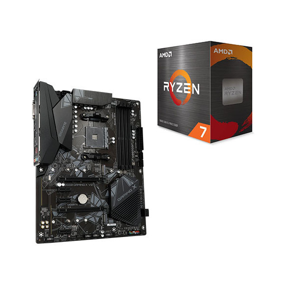 Kit Upgrade PC AMD Ryzen 7 5700X Gigabyte B550 Gaming X