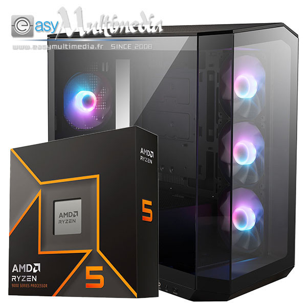 Config PC EasyGamerEX1 R5-9600x RTX4060ti 2024