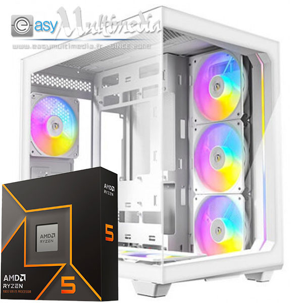 PC Config EasyGamer P Blanc R5