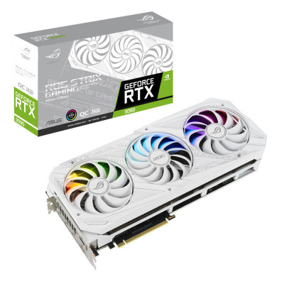 ASUS ROG STRIX GeForce RTX 3090 O24G GAMING WHITE