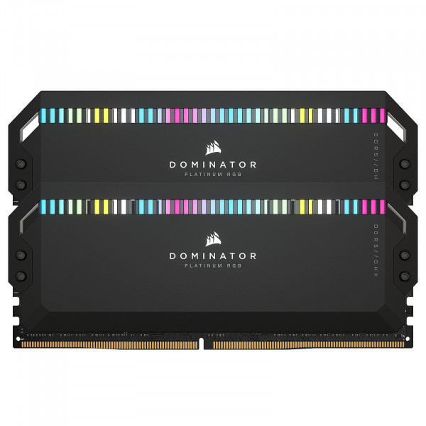 Corsair Dominator Platinum DDR5 RGB 32 Go (2 x 16 Go) 5200 MHz CL40 Noir