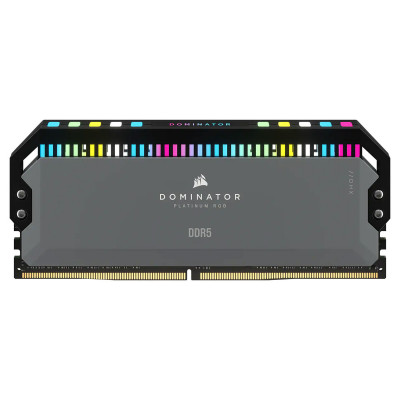 Corsair Dominator Platinum DDR5 RGB 32 Go (2 x 16 Go) 5200 MHz CL40 Gris