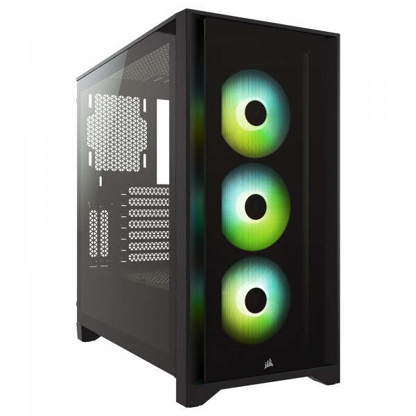 Corsair iCUE 4000X RGB Tempered Glass B/N