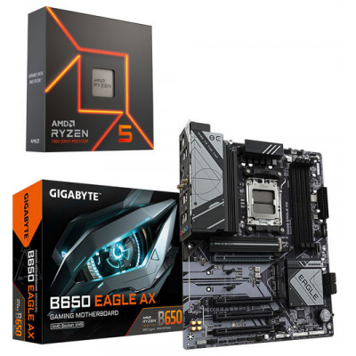 Kit Upgrade PC AMD Ryzen 5 7600X Gigabyte B650 EAGLE AX