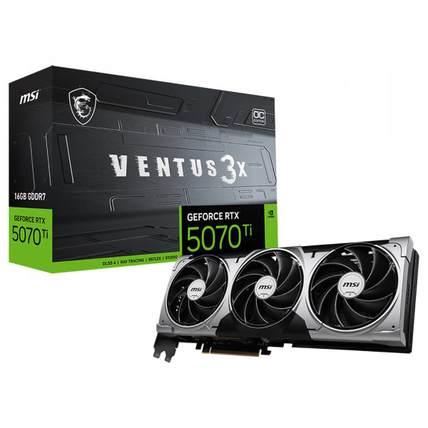 MSI GeForce RTX 5070 Ti 16G VENTUS 3X OC