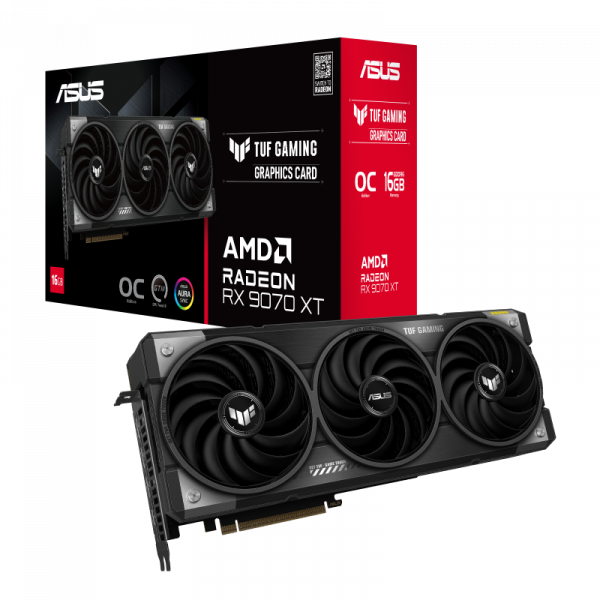 ASUS TUF Gaming Radeon RX 9070 XT OC Edition 16GB GDDR6