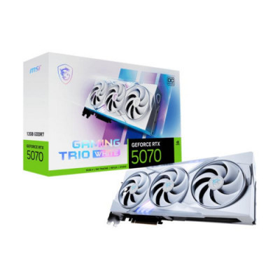 MSI RTX 5070 12G GAMING TRIO OC WHITE